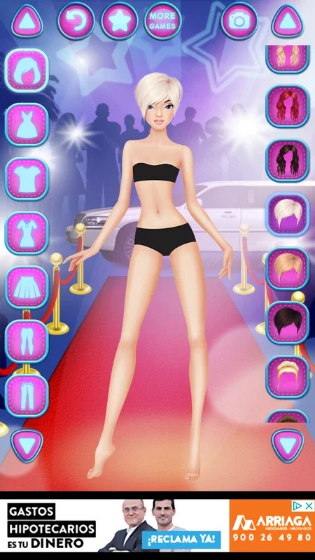 Fashion Show Dress Up Game for Android - Style Your Model