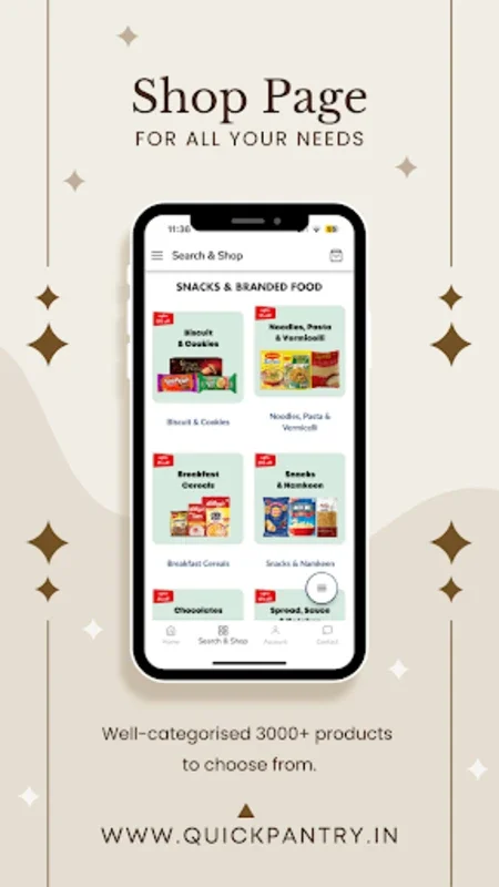 Quick Pantry (erst. Rajmandir) for Android: Wide Selection and Same - Day Delivery