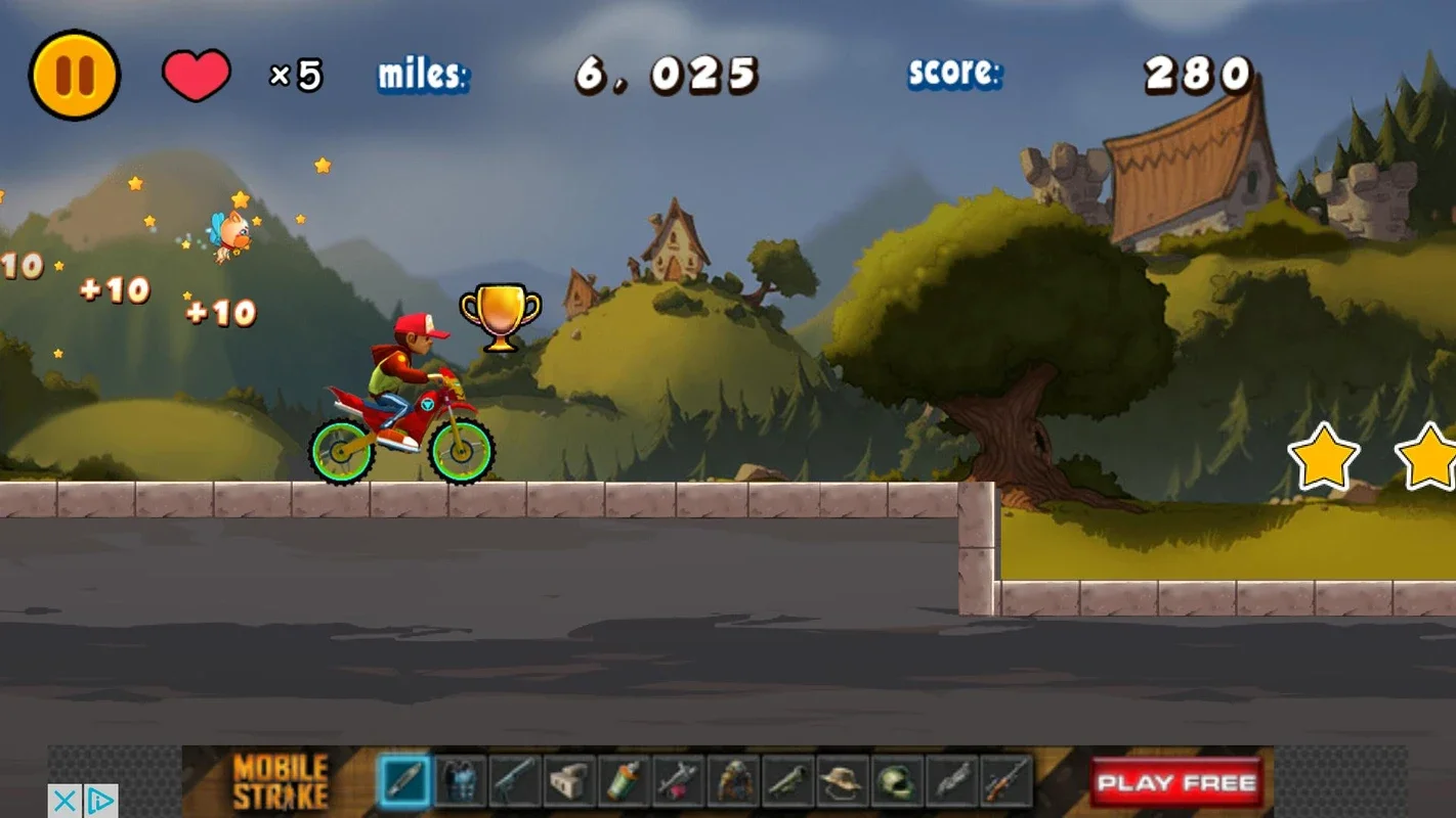 Moto Extreme for Android - Enjoy 2D Moto Races