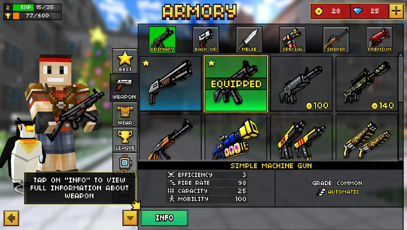 Pixel Gun 3D for Android - Engaging Multiplayer Shooter