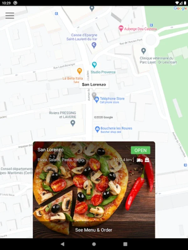 SanLorenzo Restaurant Pizzeria for Android - Hassle - Free Ordering