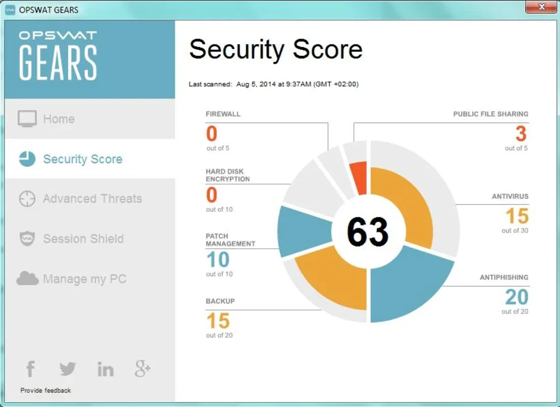 Opswat Gears for Windows - Secure Remote Management