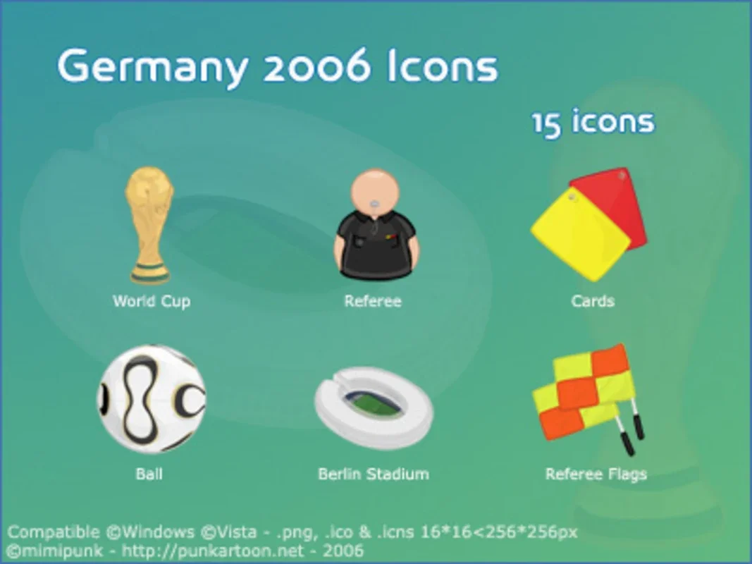 Germany 2006 Icons for Windows - Free Download