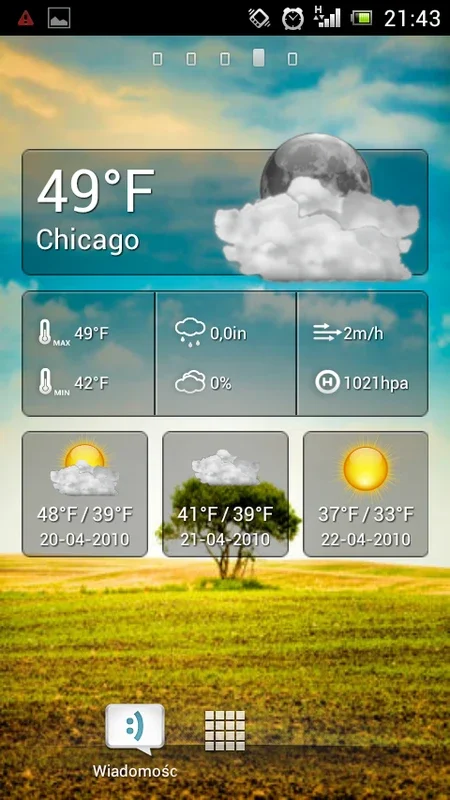 Cute Weather Widget for Android - Stay Informed with Reliable Forecasts