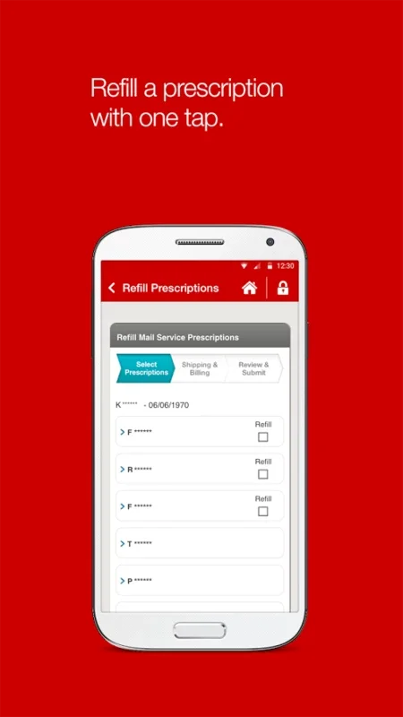 CVS/caremark for Android: Simplify Prescription Management