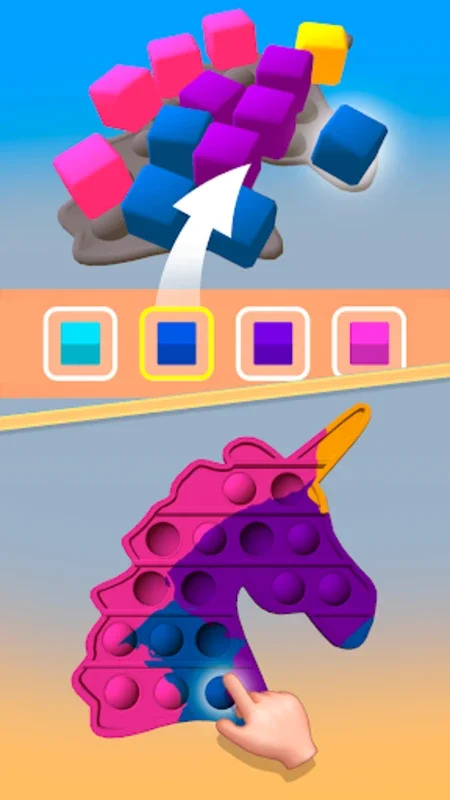 Pop It Step for Android - Stress-Relieving Game