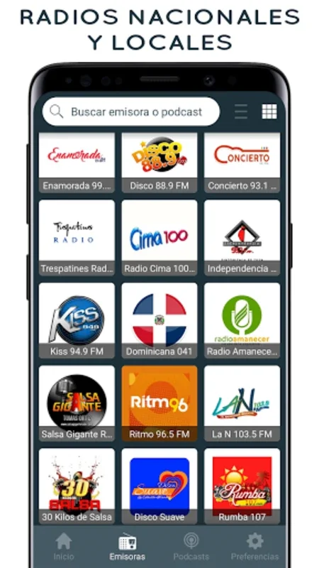 Emisoras Dominicanas Online for Android - Stream 500+ Stations