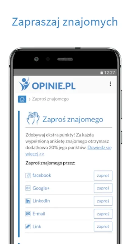 Panel Opinie.pl for Android - Valuable Feedback App