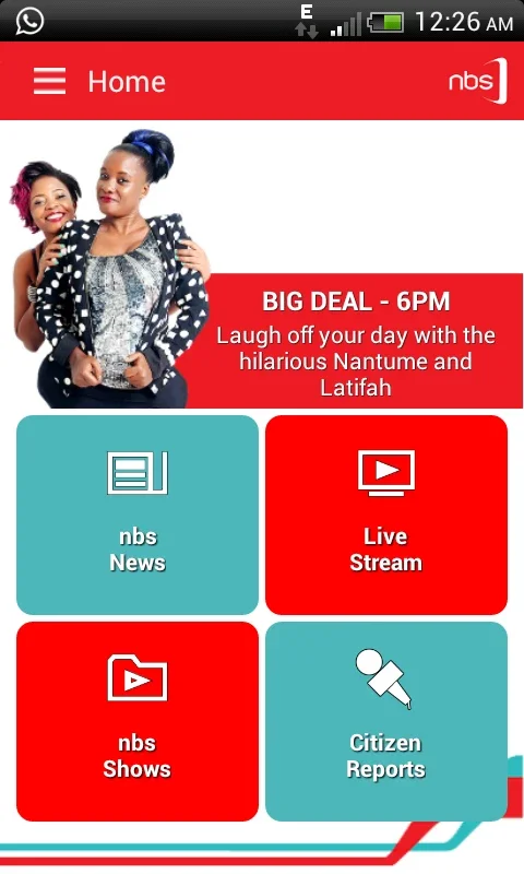 nbs Television for Android - Rich Ugandan Content at Your Fingertips