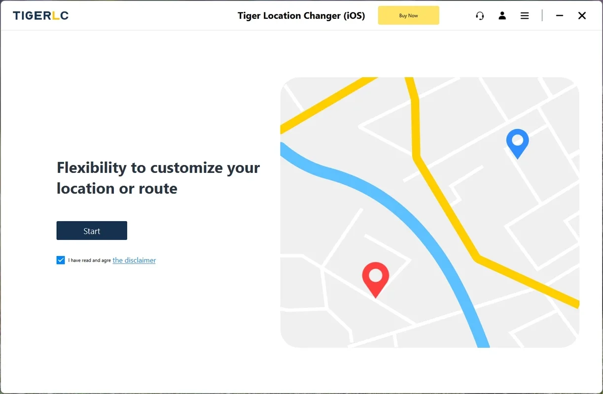 Tiger Location Changer for Windows - Easily Modify GPS Location