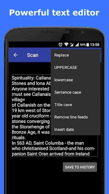 OCR Text Scanner for Android - Efficient Text Conversion