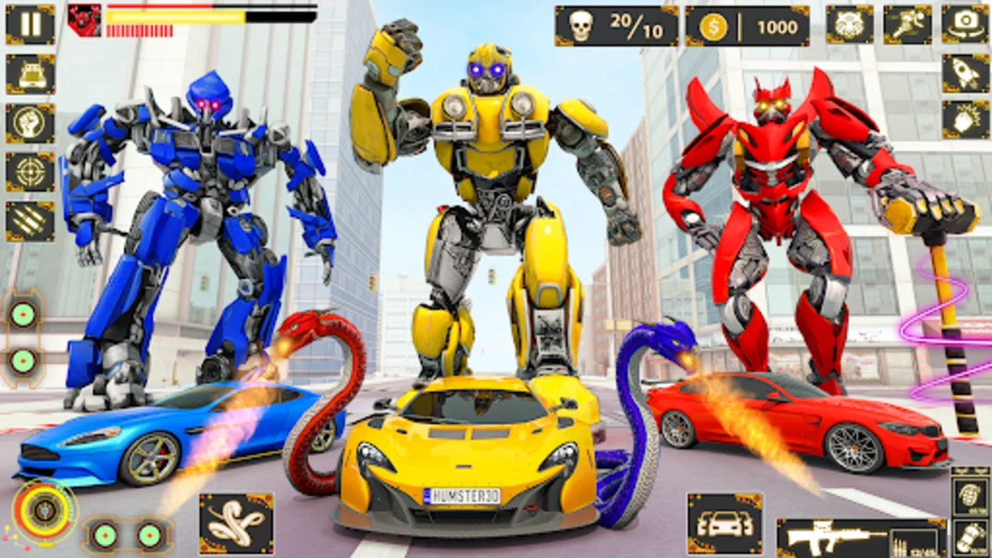 Snake Car Robot Transformation for Android - Download the APK from AppHuts