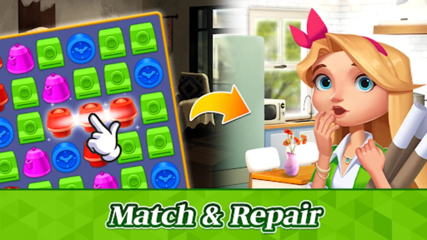 Match Puzzle House for Android: Engaging Puzzle & Decor