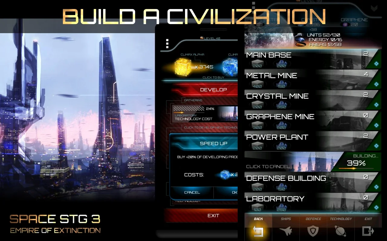 SPACE STG 3 for Android - Engage in Interstellar Strategy