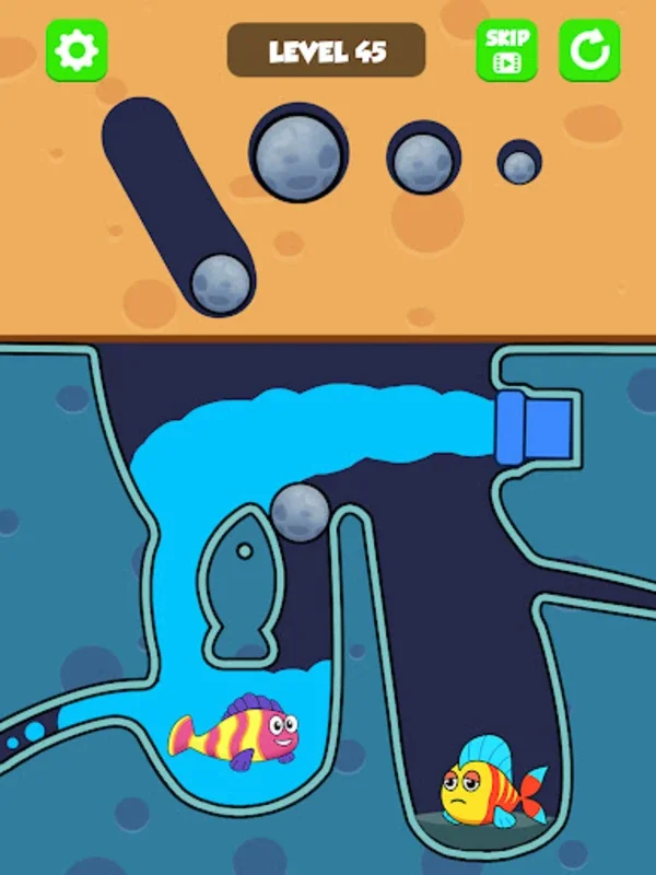 Save the Fish - Dig to Rescue for Android: Engaging Puzzles