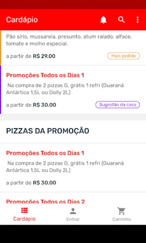 Kaman Pizzaria e Esfiharia for Android - Order Seamlessly