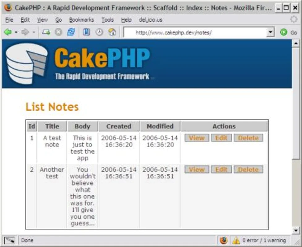 CakePHP for Windows - A Versatile Development Framework