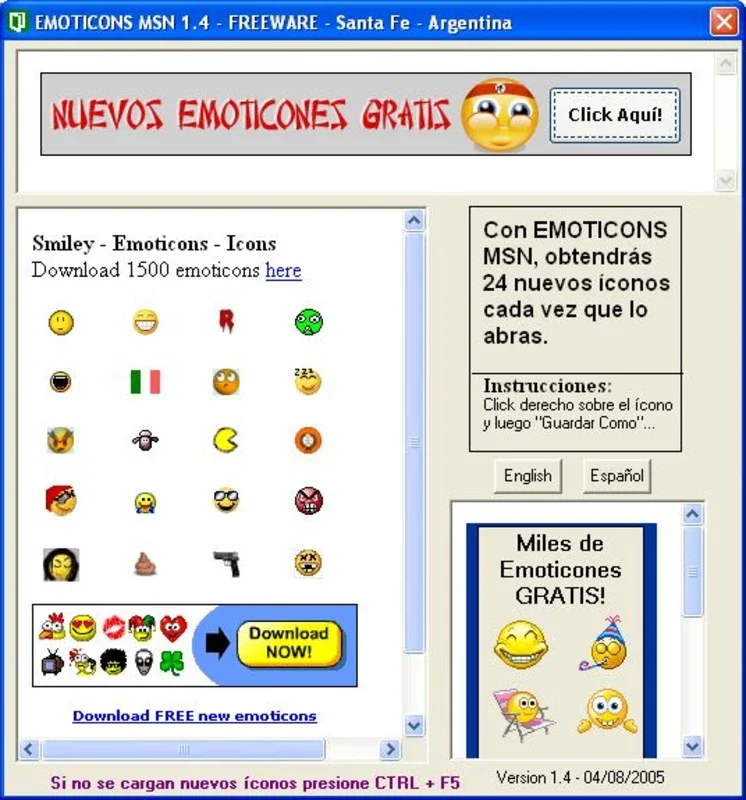 Emoticons for Windows - Hundreds of Emoticons at Your Fingertips