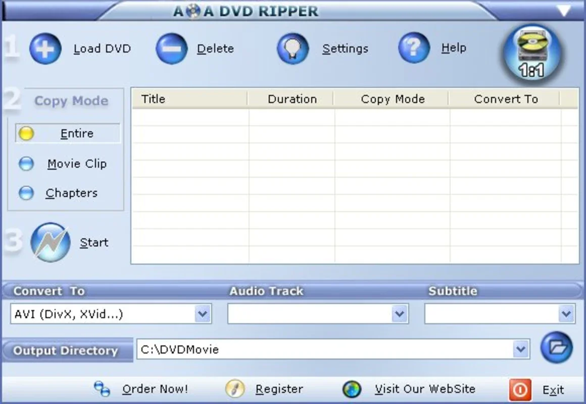 AoA DVD Ripper for Windows - Convert and Backup DVDs Easily