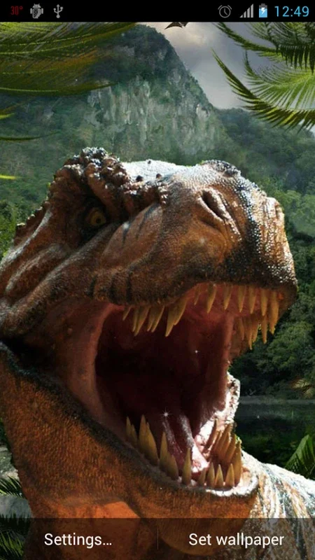 Dinosaurs Live Wallpaper for Android - Dynamic Backgrounds