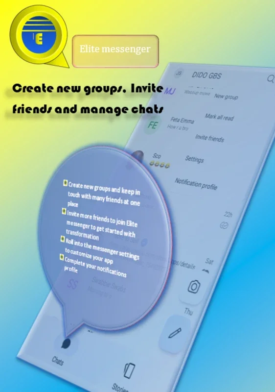 Elite messenger for Android - Secure Communication App