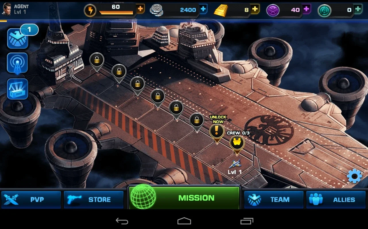 Avengers Alliance on Android - Battle Against Evil