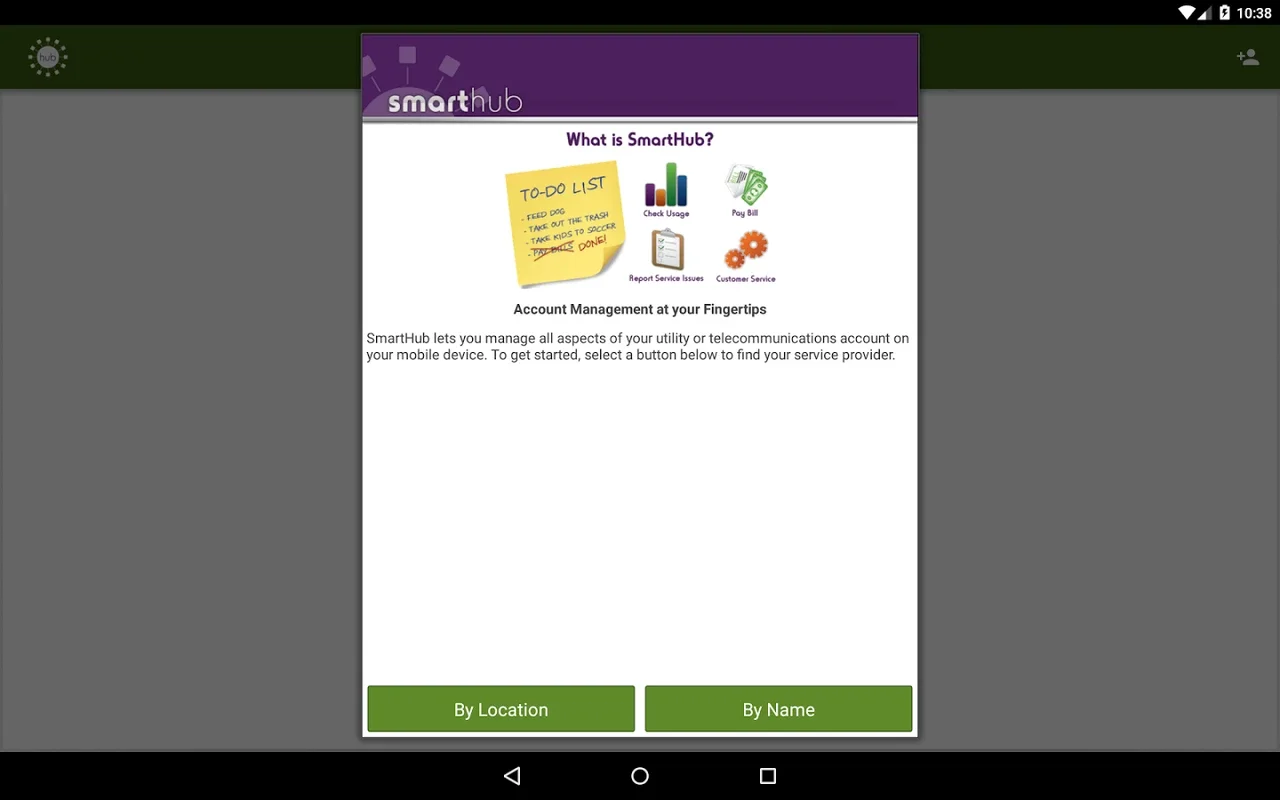 Smarthub for Android - Manage Utility Services Easily