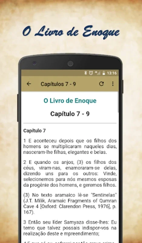 O Livro de Enoque for Android - Explore Ancient Text