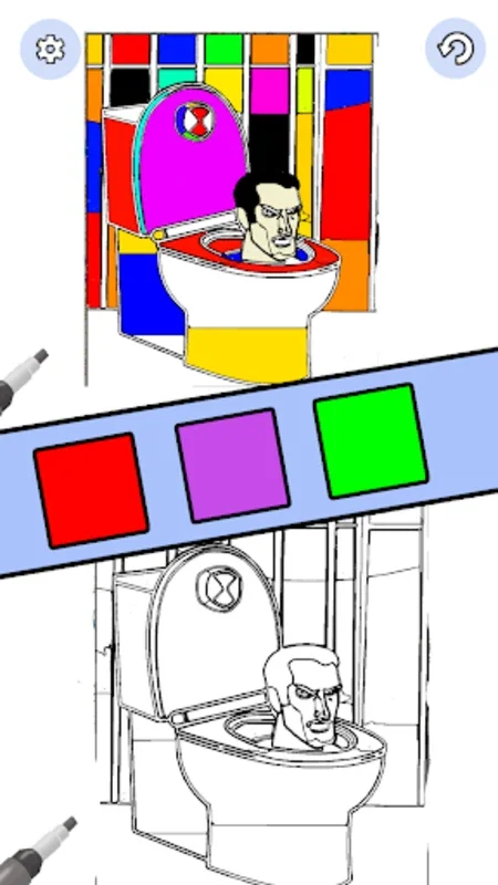 Skibidi Toilet Coloring Book for Android: Fun & Creative