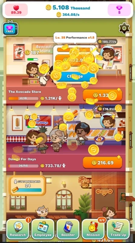 Tap Tap Plaza for Android: Build a Profitable Mall