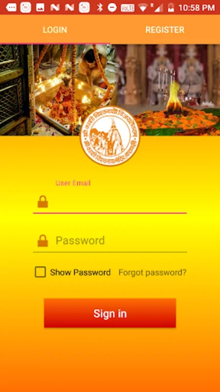 Shri Kashi Vishwanath Temple T on Android - Book Aarti Easily