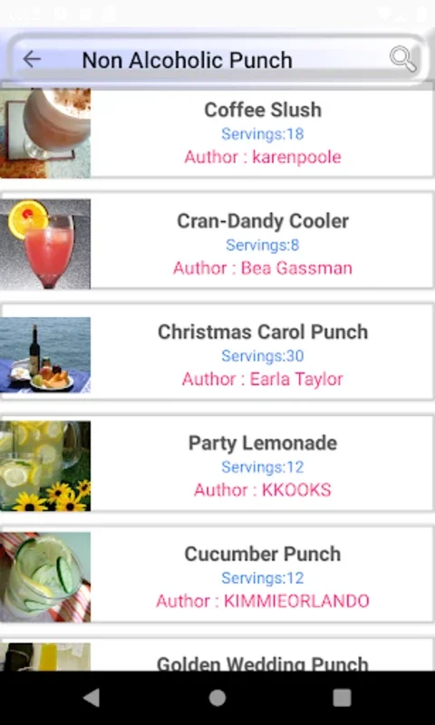 Punch Cuisine for Android - Create Delicious Fruit Juices Easily