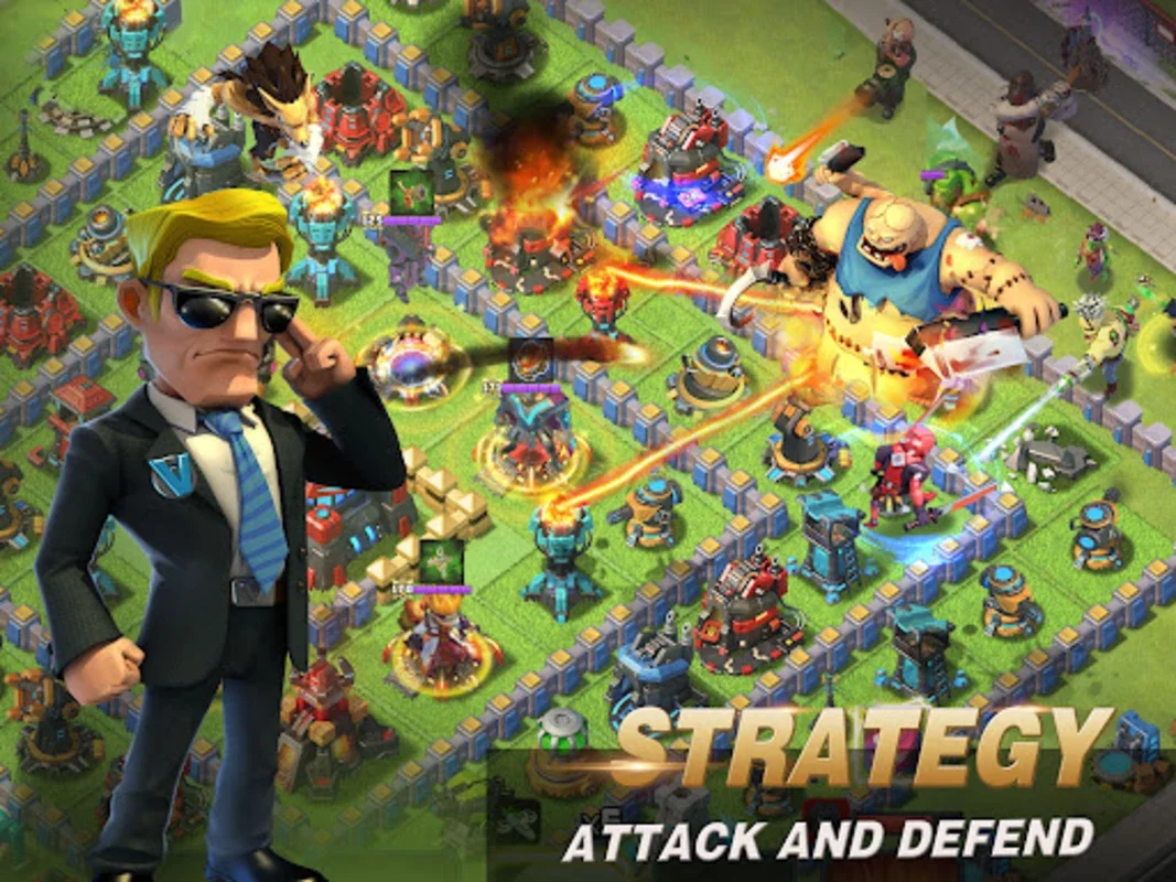 Clash of Legends: Heroes Mobile for Android - Strategic War Gaming