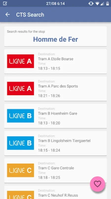 StrasLines for Android: Effortless Transit Scheduling