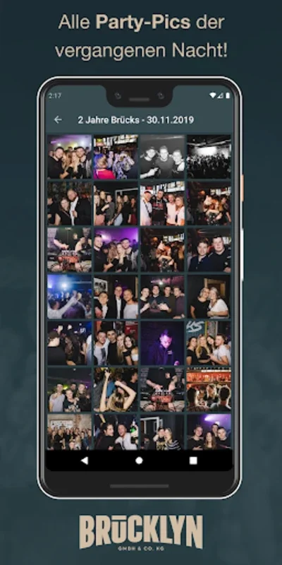 Brücks for Android - Navigate City Nightlife Easily