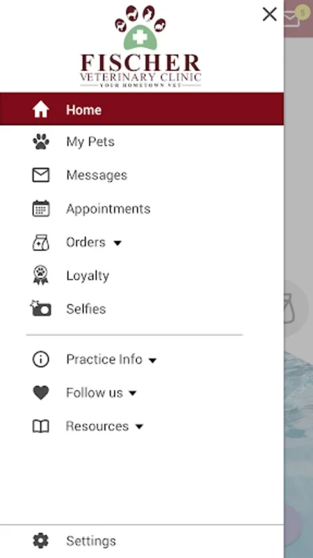 Fischer Vet Clinic for Android - Manage Pet Healthcare Easily