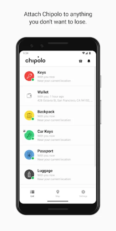 Chipolo for Android - Effortless Item Tracking