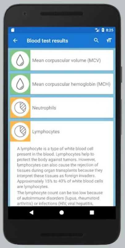 Blood Test Assistant for Android - Simplify Blood Test Interpretation