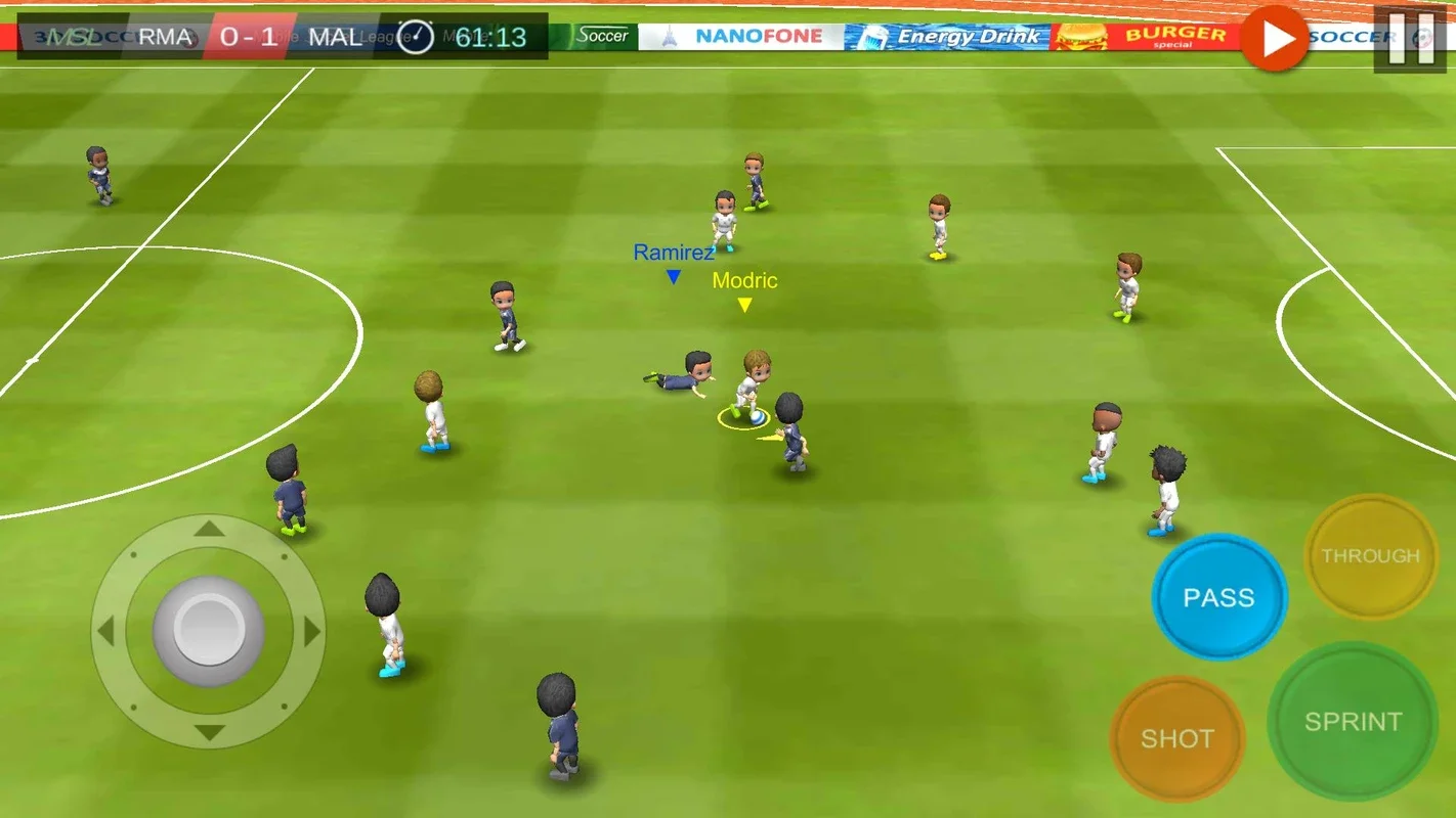 Mobile Soccer League for Android - Enjoy Realistic Soccer Action