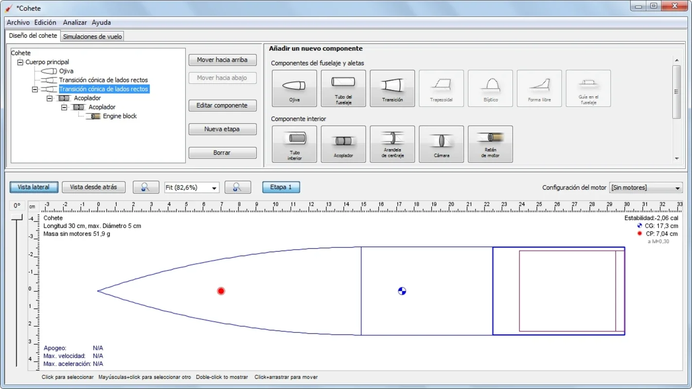 OpenRocket for Windows - Free Design and Simulation Tool