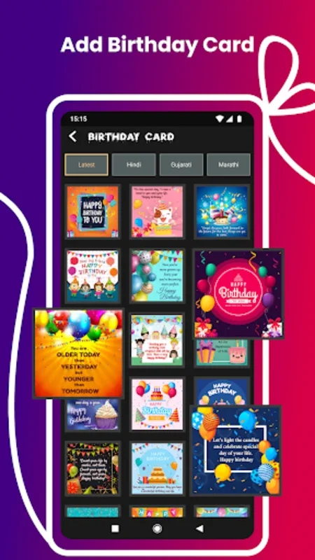 Birthday Video Maker for Android - Download the APK from AppHuts