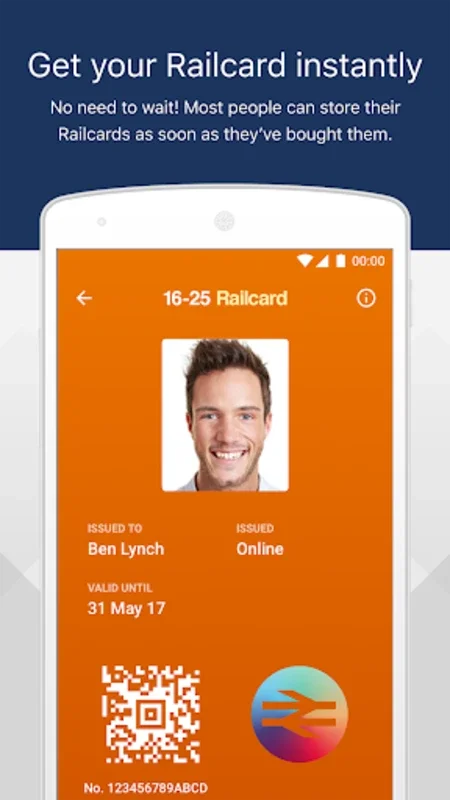 Railcard for Android - Save 1/3 on Train Fares Instantly