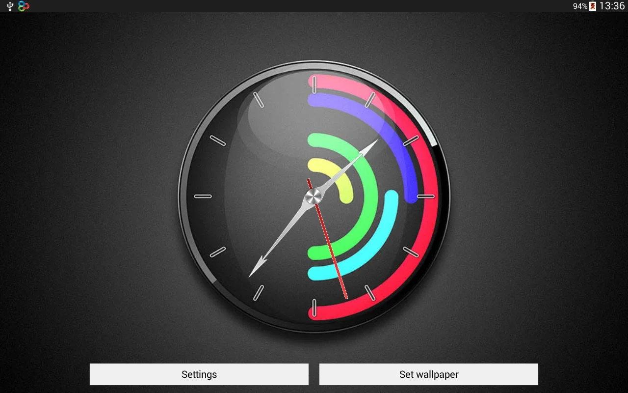 Polar Clock Live Wallpaper for Android: A Visual Delight