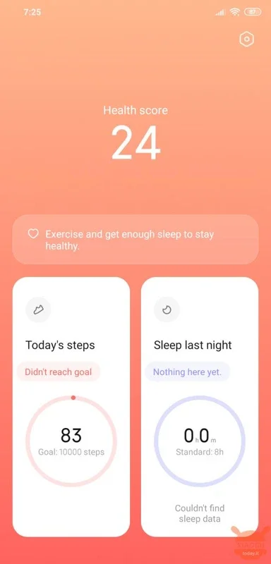 Mi Health for Android: Promoting a Healthier Lifestyle