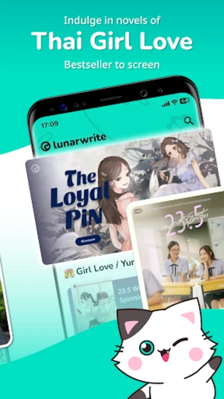 Lunarwrite for Android - Read Thai BL and GL Novels