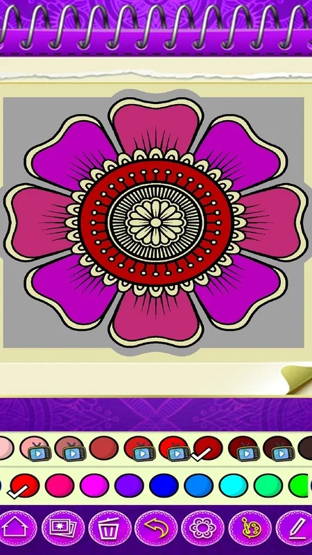 Mandala Coloring Book for Android - Relax and Create