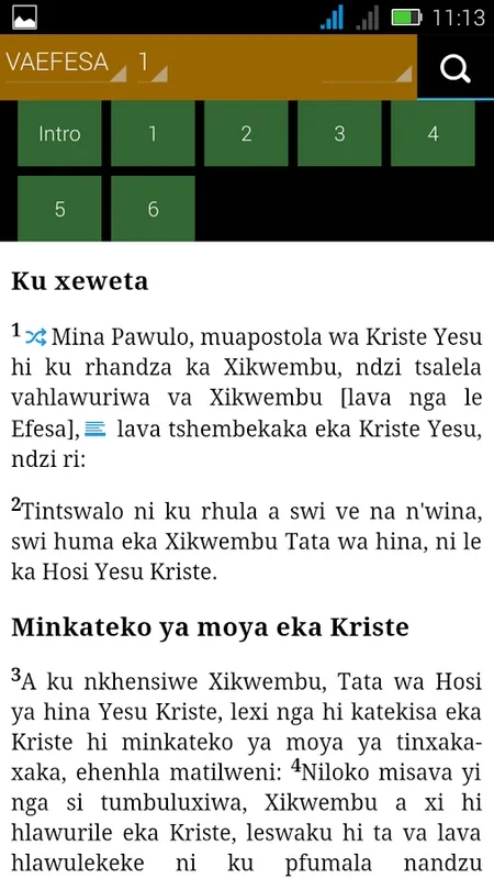 TSONGA BIBLE for Android - Enhance Your Spiritual Journey
