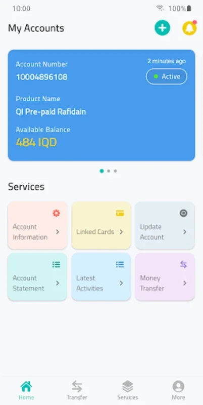 Qi Services for Android - Manage Your Finances Easily