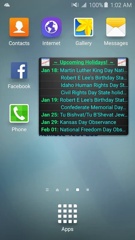 World Holiday Calendar for Android - Stay Organized with Holidays