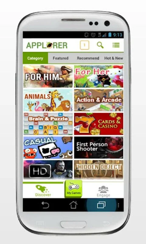 Applorer: Find Best FREE Games for Android - Discover Top Games